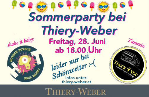 Sommerparty Thiery-Weber
