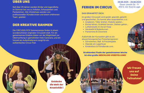 Sommercamp im Circus