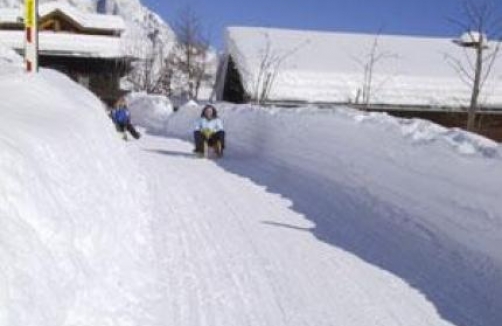 Winterrodeln Jausenstation Grünegg