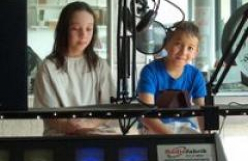 Kinderworkshop in der Radiofabrik Salzburg