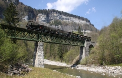 ©Bregenzerwaldbahn "Wälderbähnle" in Benzau