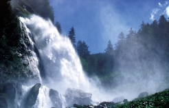 ©Stuibenfall im Ötztal in Tirol