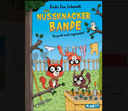 Gewinnt das Buch "Nussknacker-Bande - Verpeilt und zugemäht!" von Heike Eva Schmidt & Nikolai Renger