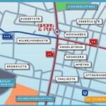 Vereinfachte Straßenkarte mit Hauptstraßen, Linien des öffentlichen Nahverkehrs und beschrifteten Orten wie Wilhelminenstraße, Ottakringerstraße und nahe gelegenen Einrichtungen.