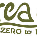 Der olivgrüne Text lautet "area ZERO to FOUR" (Bereich NULL bis VIER) mit einer Grafik eines Spielzeugautos auf der rechten Seite.